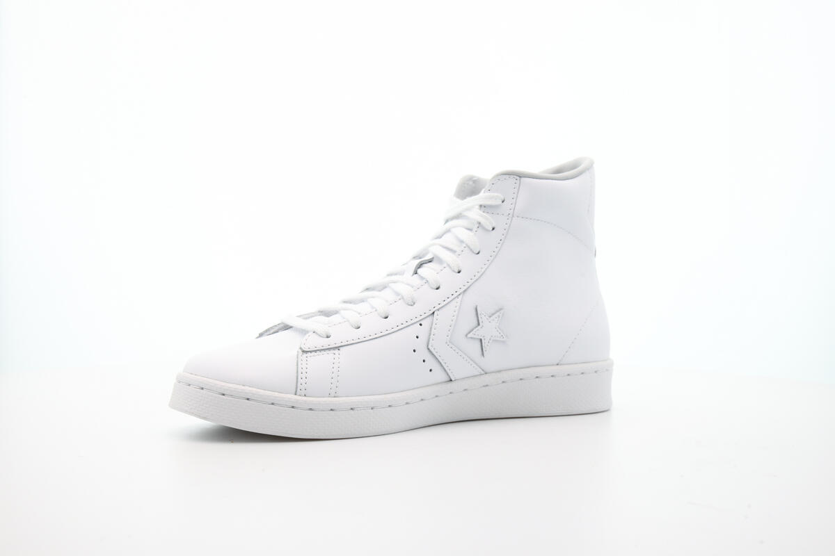 Converse Chuck Taylor All Star Pro Leather Hi White - Image 7