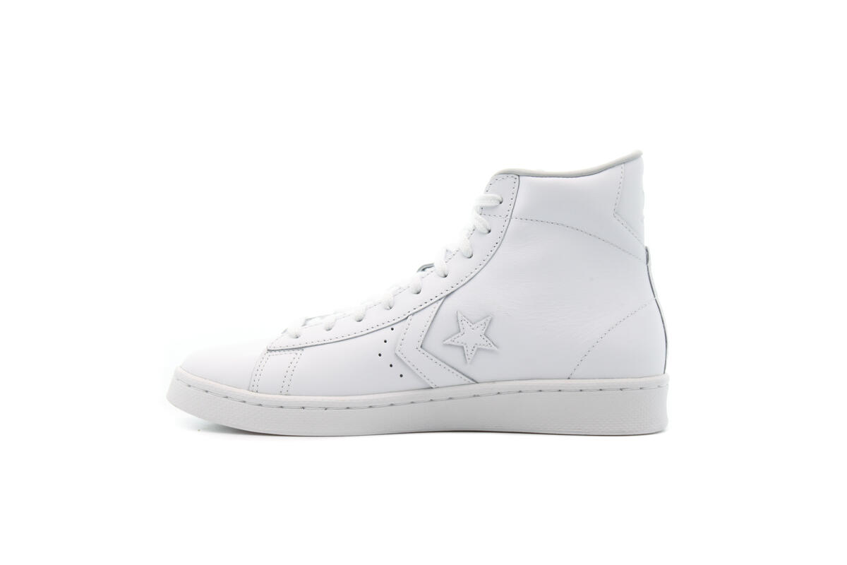 Converse Chuck Taylor All Star Pro Leather Hi White - Image 8