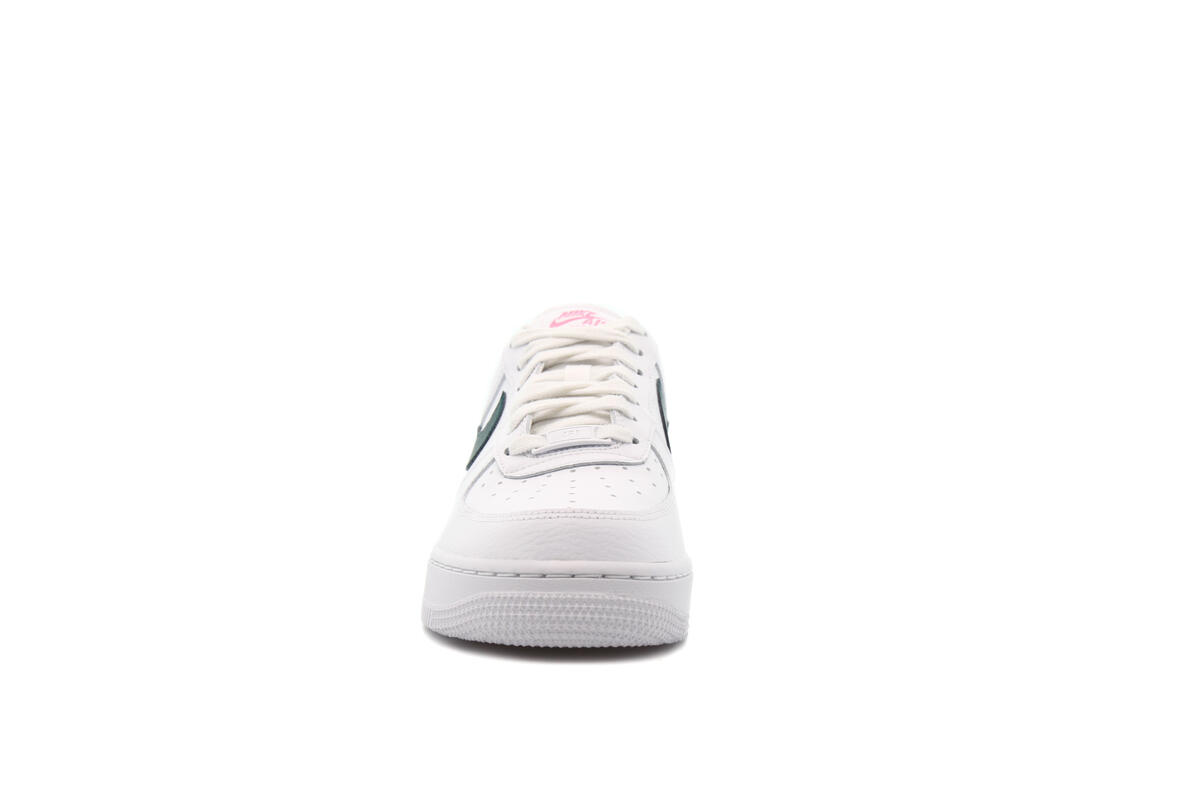 Nike WMNS Air Force 1 - White / Dark Teal Green / Sunset Pulse - Image 10