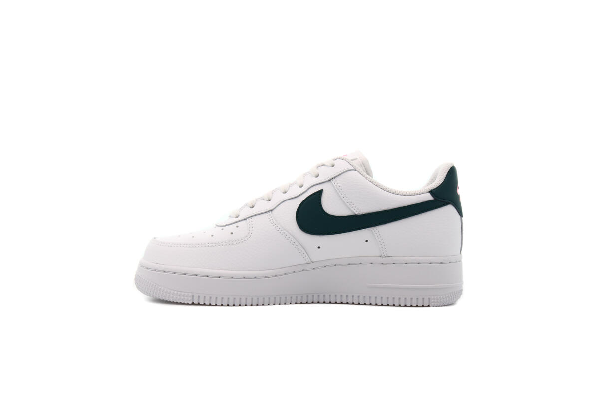 Nike WMNS Air Force 1 - White / Dark Teal Green / Sunset Pulse - Image 13