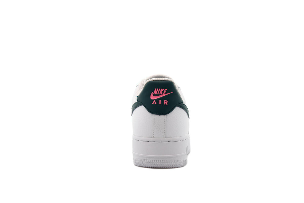 Nike WMNS Air Force 1 - White / Dark Teal Green / Sunset Pulse - Image 16