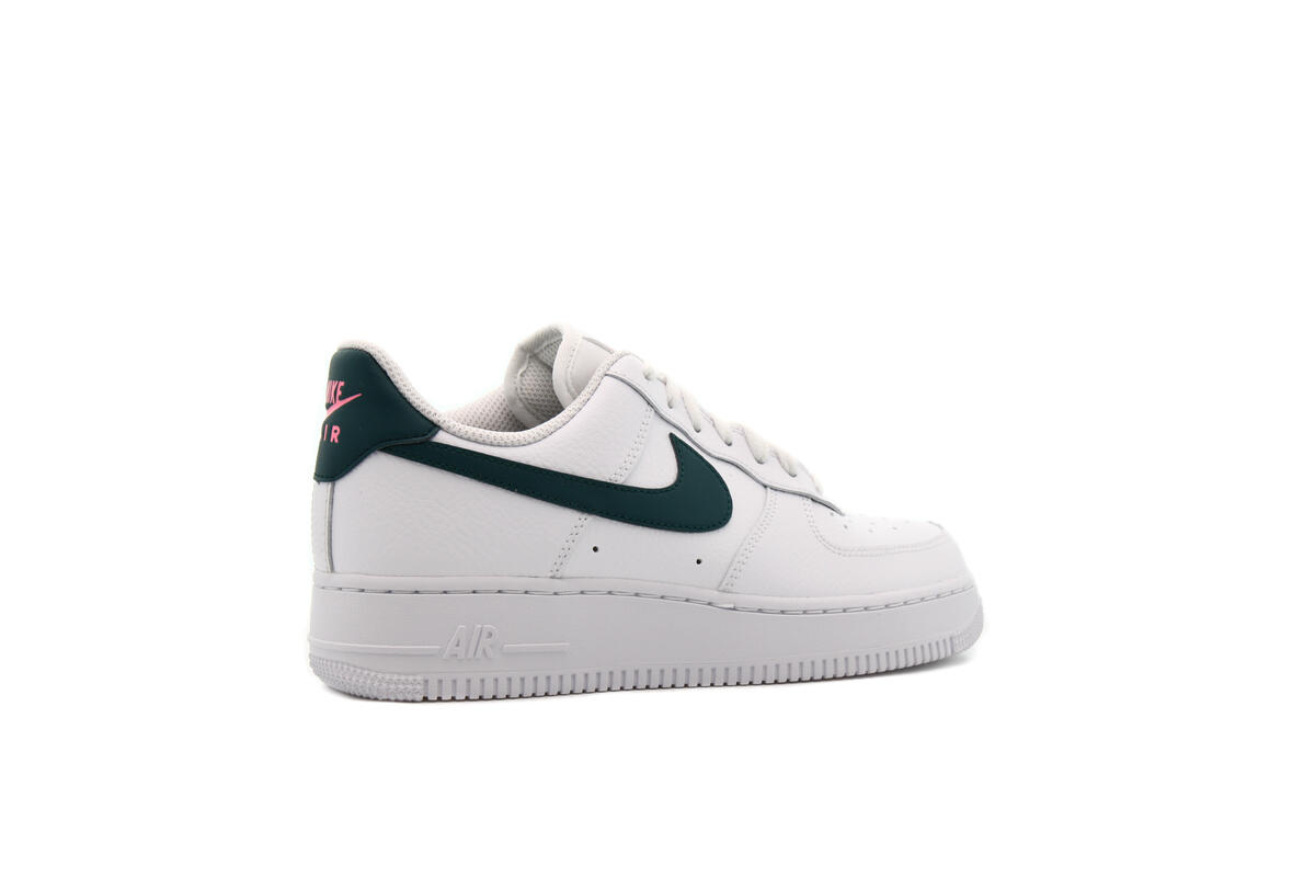 Nike WMNS Air Force 1 - White / Dark Teal Green / Sunset Pulse - Image 18