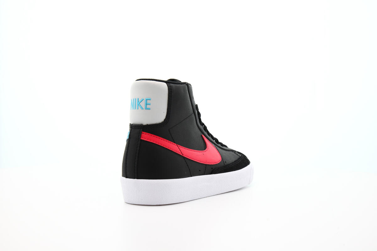 Nike Blazer Mid '77 Leather GS Black - Image 12