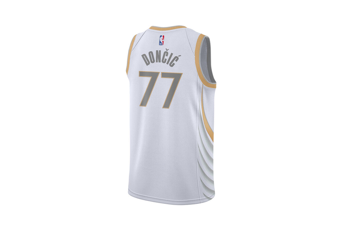 dallas white and gold jersey
