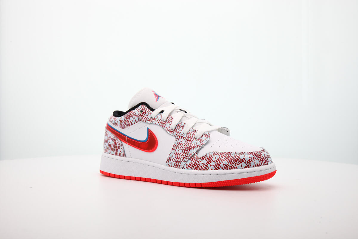 Air Jordan 1 Low SE (GS) White - Image 3