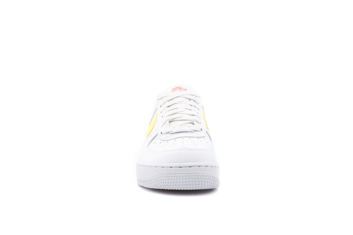Nike WMNS Air Force 1 - White / Bright Mango / Light Citron - Image 10