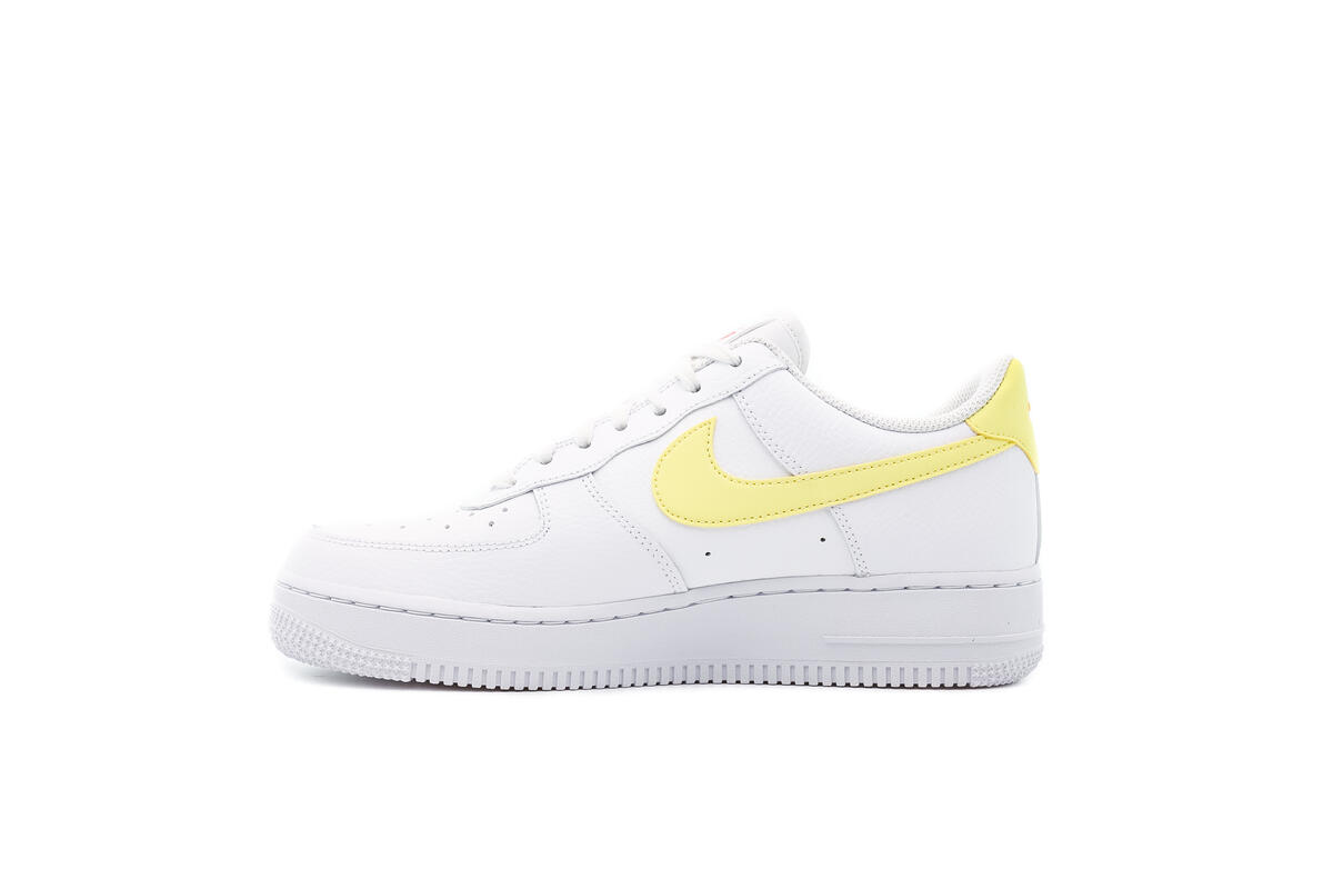 Nike WMNS Air Force 1 - White / Bright Mango / Light Citron - Image 13