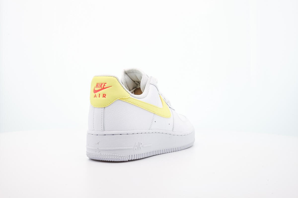 Nike WMNS Air Force 1 - White / Bright Mango / Light Citron - Image 17