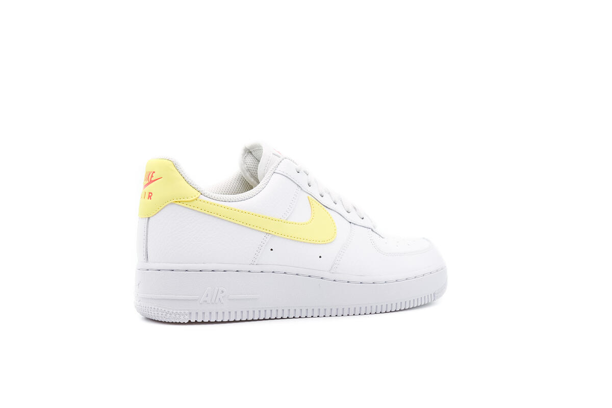 Nike WMNS Air Force 1 - White / Bright Mango / Light Citron - Image 18