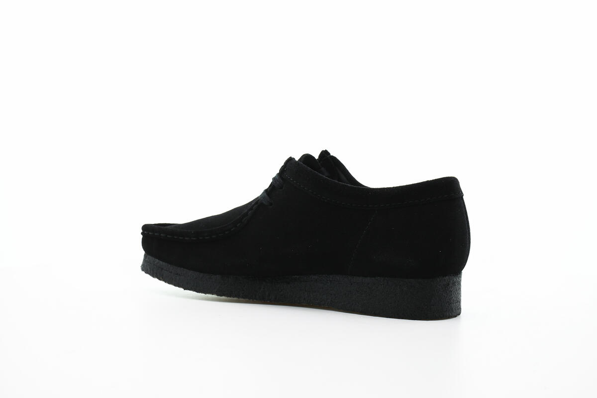 black clarks wallabees