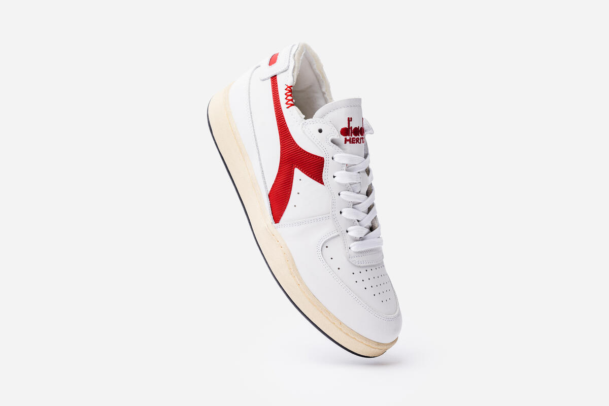 Diadora MI Basket ROW CUT "Red" (TD) - Image 14