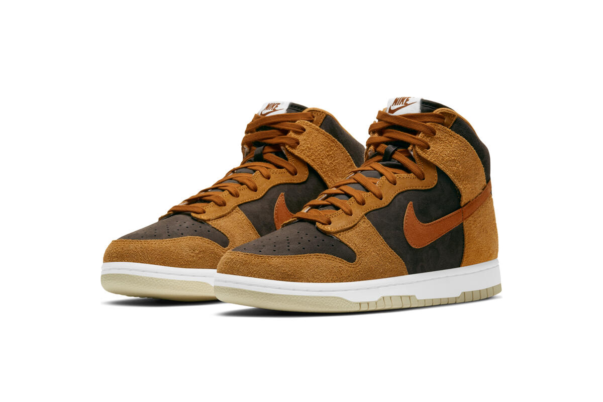 Nike Dunk High 'Dark Curry' - Image 7