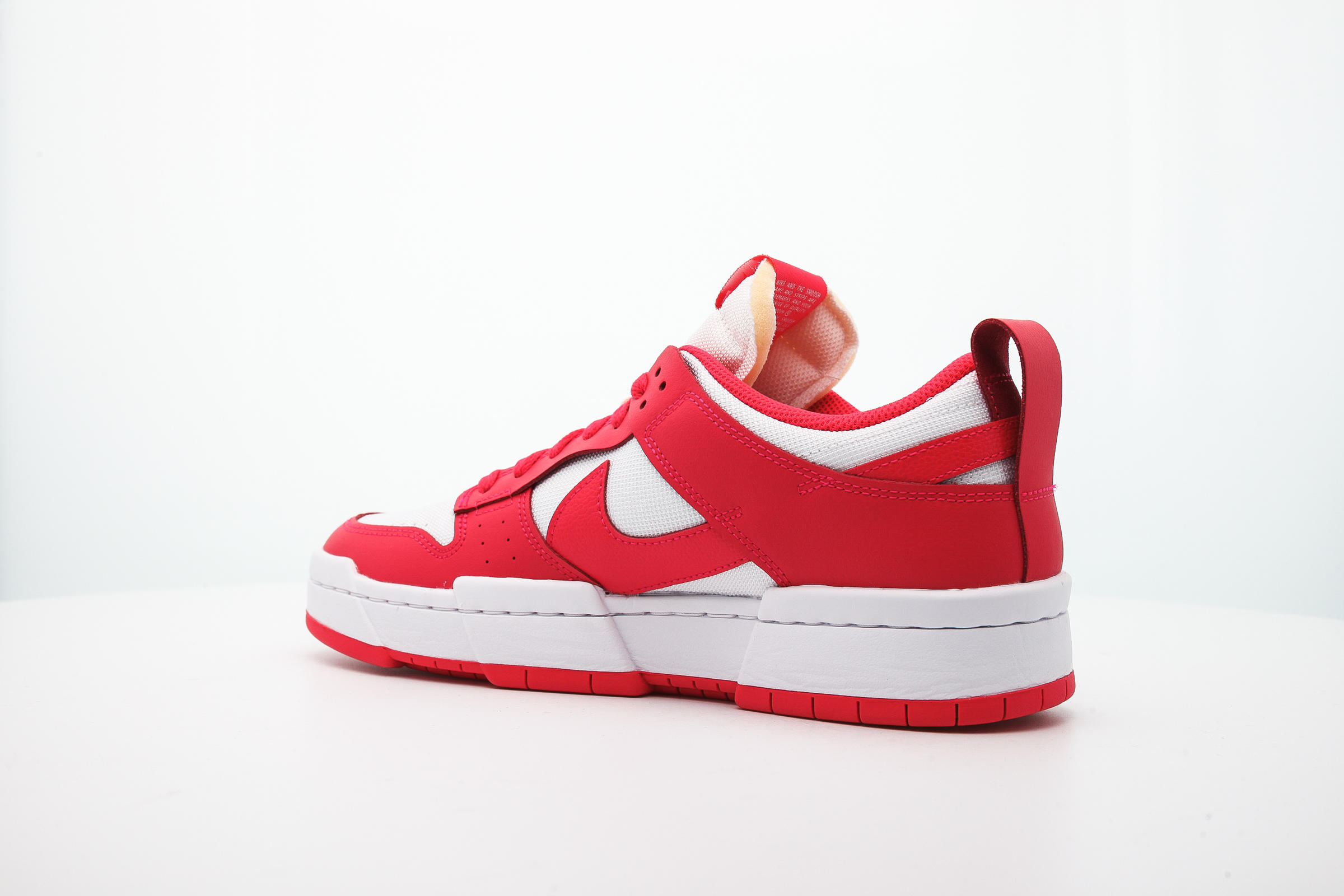 nike wmns DUNK zion low disrupt siren red siren red white ck6654 601 sneaker packshots 210