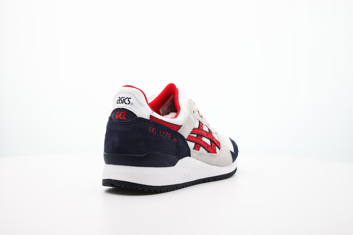 Asics Gel Lyte III 'White/Red/Blue' - Image 12