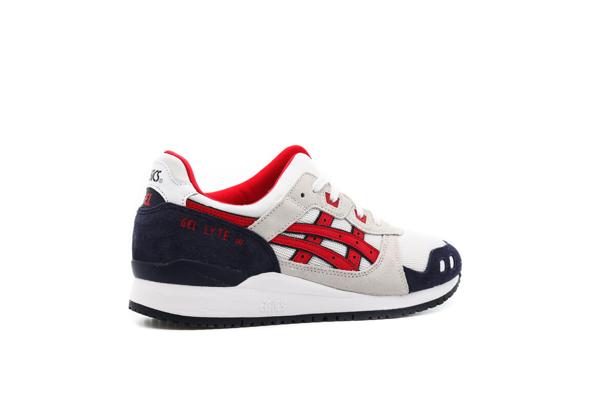 Asics Gel Lyte III 'White/Red/Blue' - Image 13
