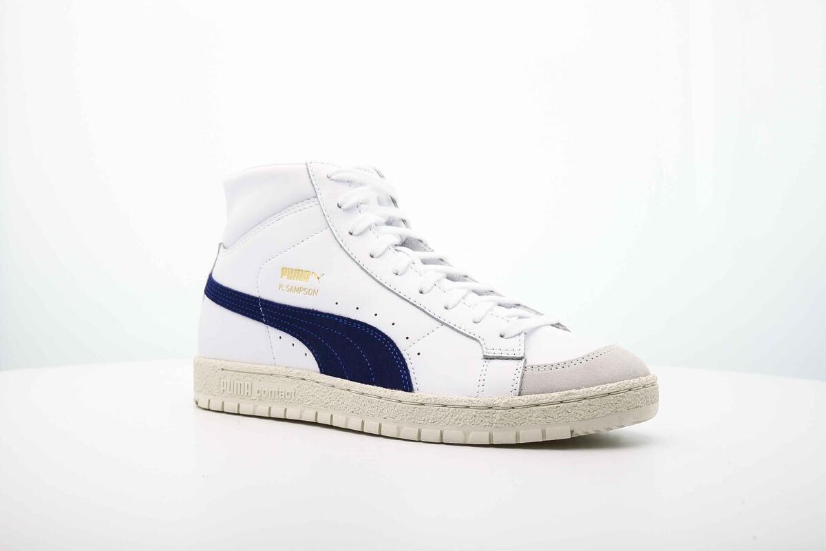 Puma Ralph Sampson 70 Mid OG Puma White / Elektro Blue - Image 8