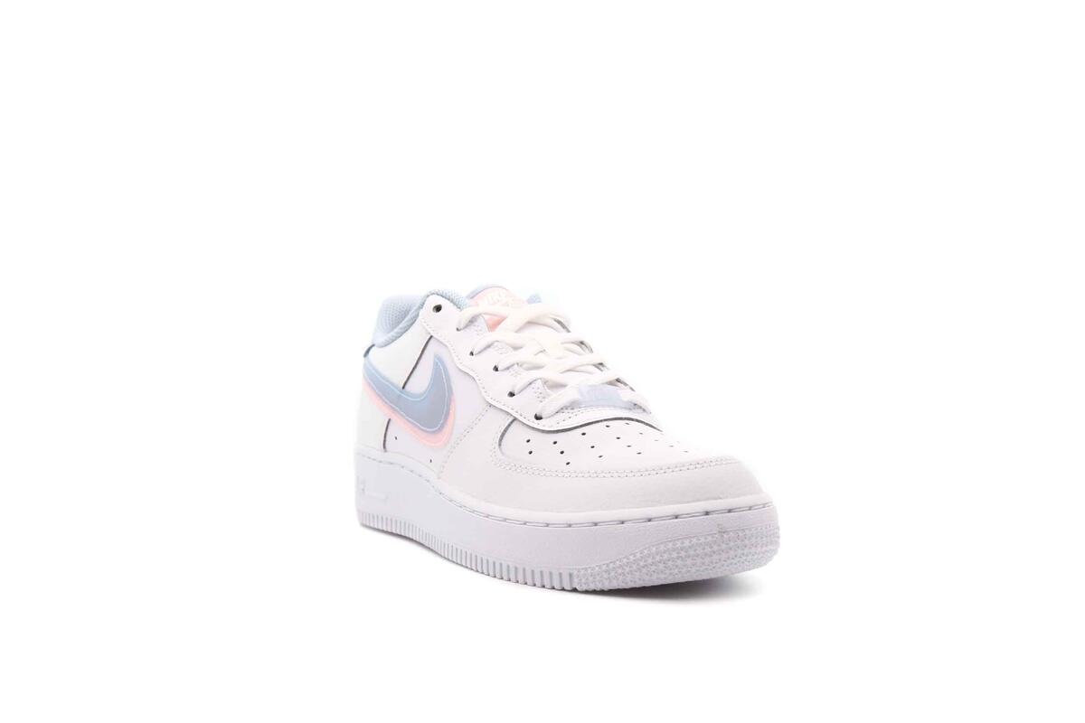 Nike Air Force 1 LV8 GS Double Swoosh White Armory Blue - Image 7