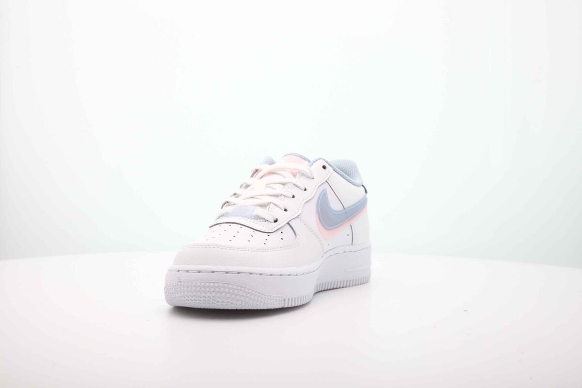 Nike Air Force 1 LV8 GS Double Swoosh White Armory Blue - Image 9