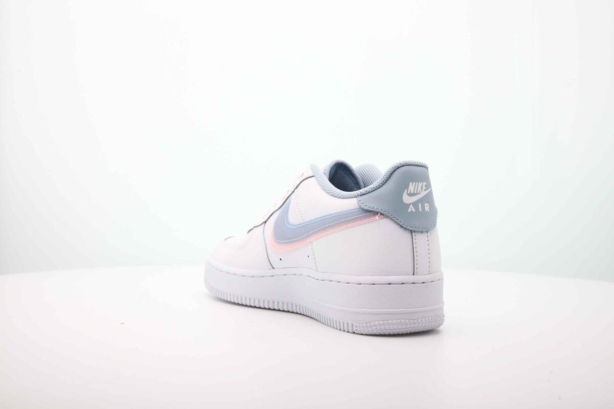 Nike Air Force 1 LV8 GS Double Swoosh White Armory Blue - Image 13