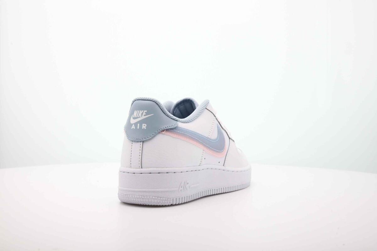 Nike Air Force 1 LV8 GS Double Swoosh White Armory Blue - Image 15
