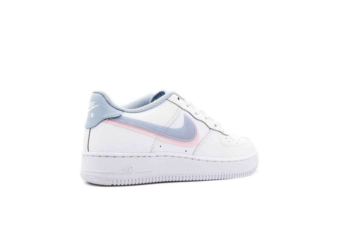 Nike Air Force 1 LV8 GS Double Swoosh White Armory Blue - Image 16