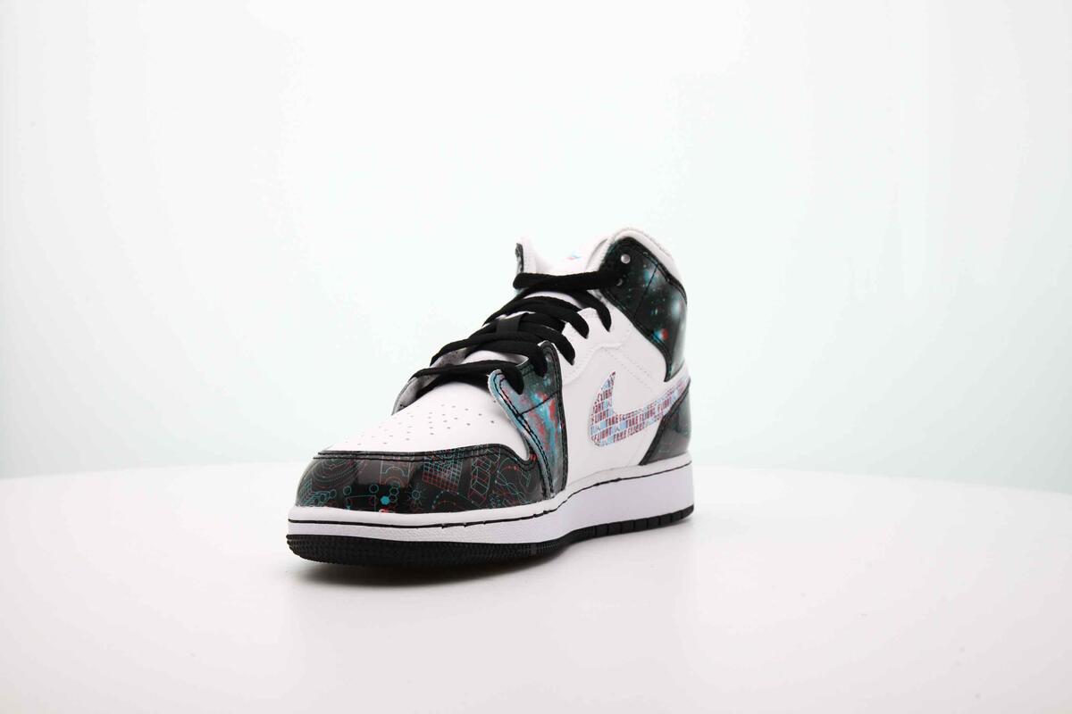 Air Jordan 1 MID SE (GS) White - Image 6