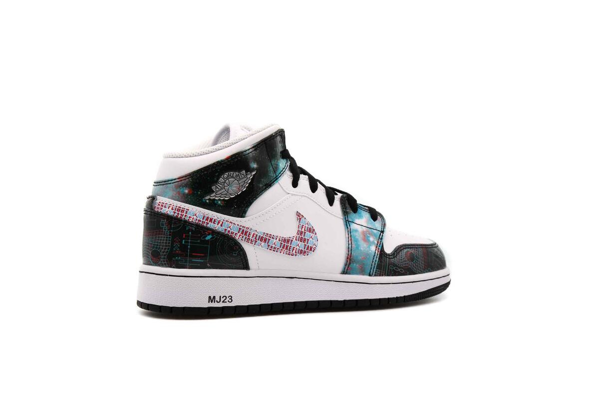 Air Jordan 1 MID SE (GS) White - Image 13