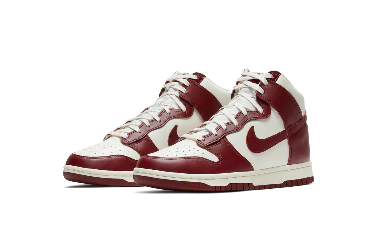 Nike Dunk High 'Team Red' (Women's) - Image 3