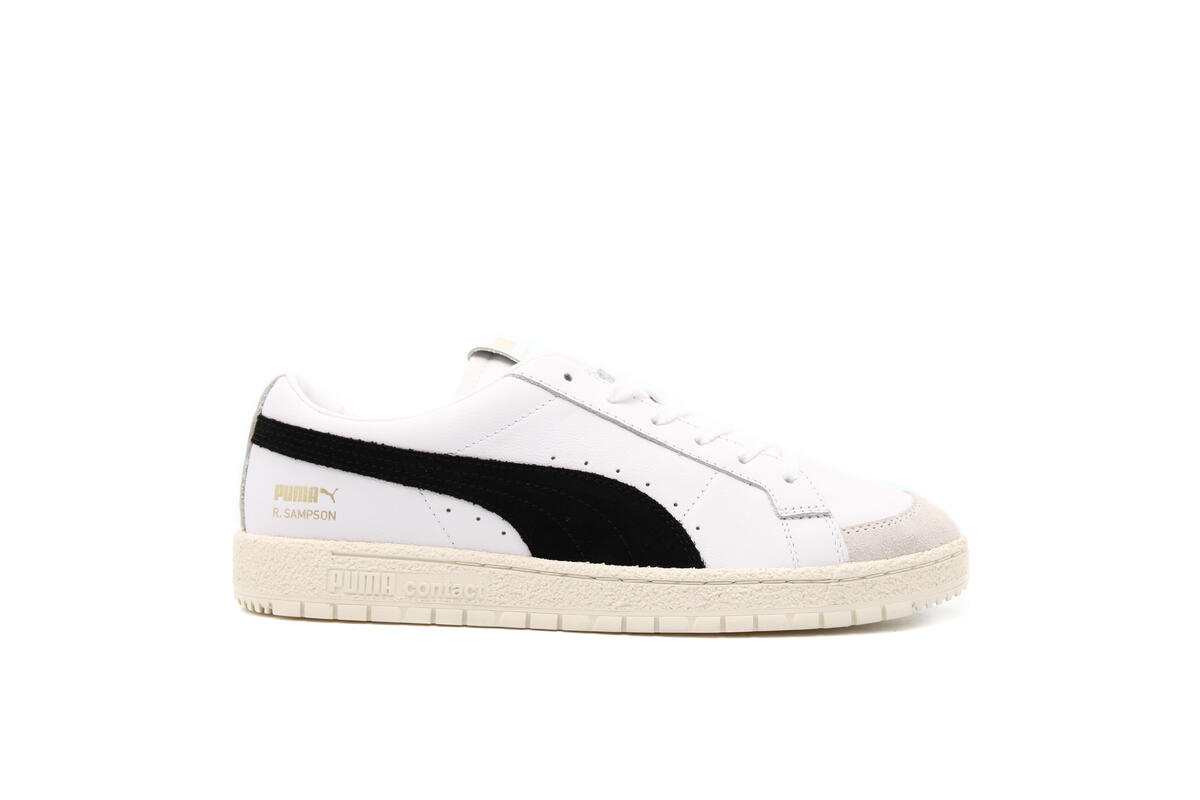 Puma x Ralph Sampson Men Ralph Simpson 70 Lo PRM Archive White Black 374967-01 - Image 5