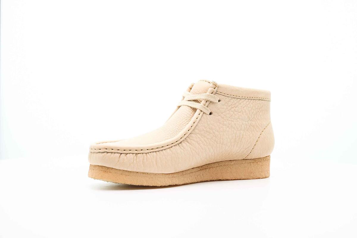 Clarks Originals x Sporty & Rich x Sporty AND RICH Wallabee BOOT "Off White" - Image 7