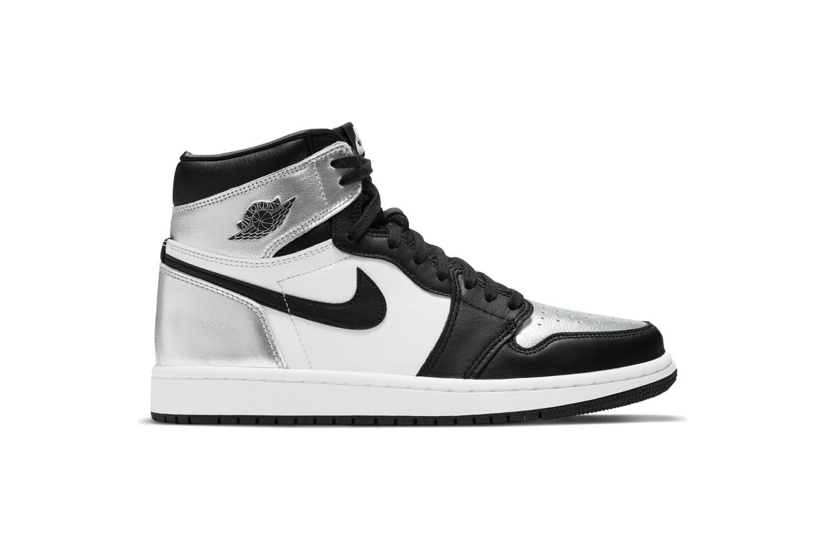 Air Jordan 1 High 'Silver Toe' (Women's) - Image 7