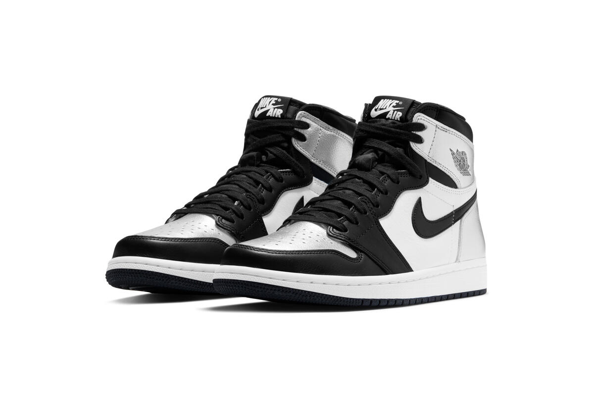 Air Jordan 1 High 'Silver Toe' (Women's) - Image 8