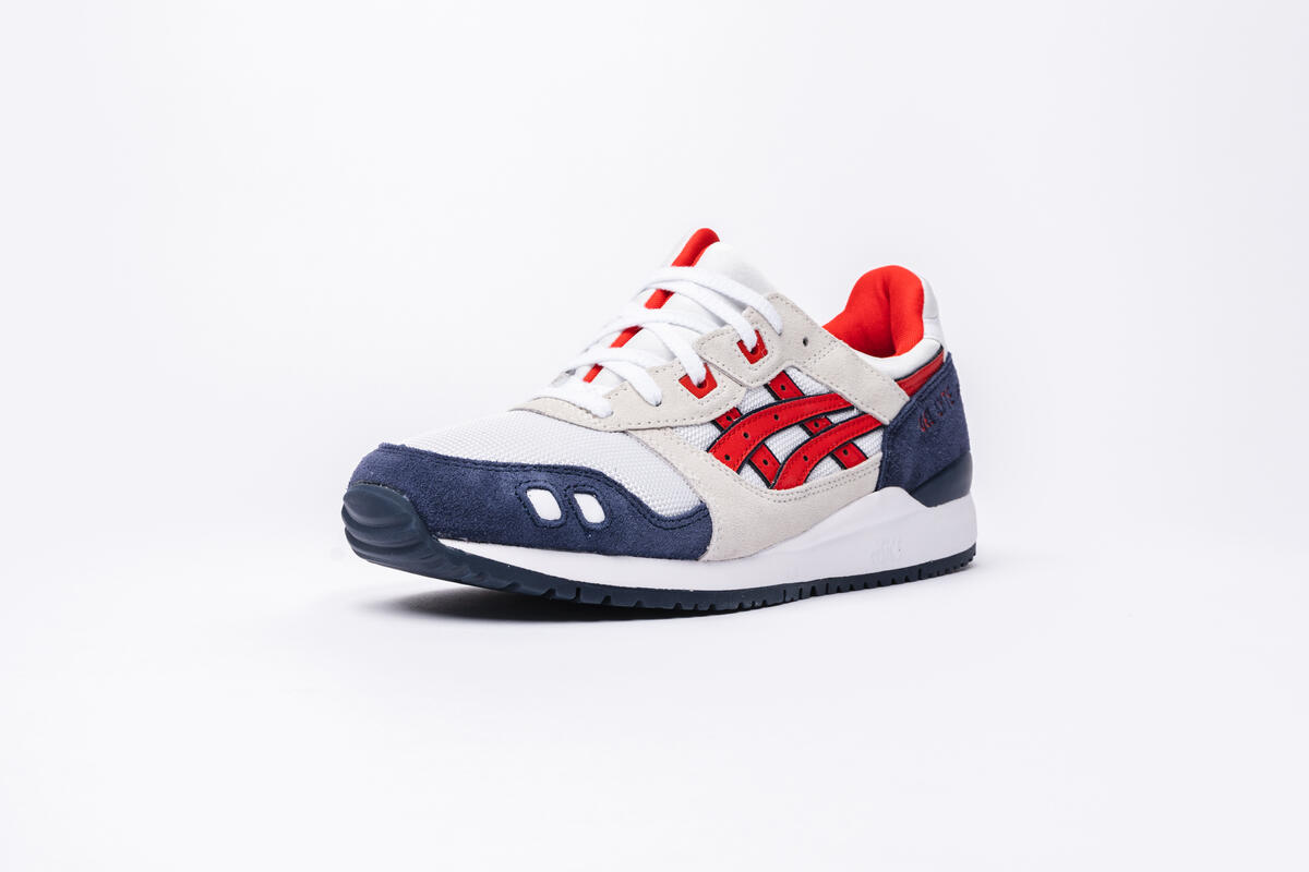 Asics Gel Lyte III 'White/Red/Blue' - Image 14