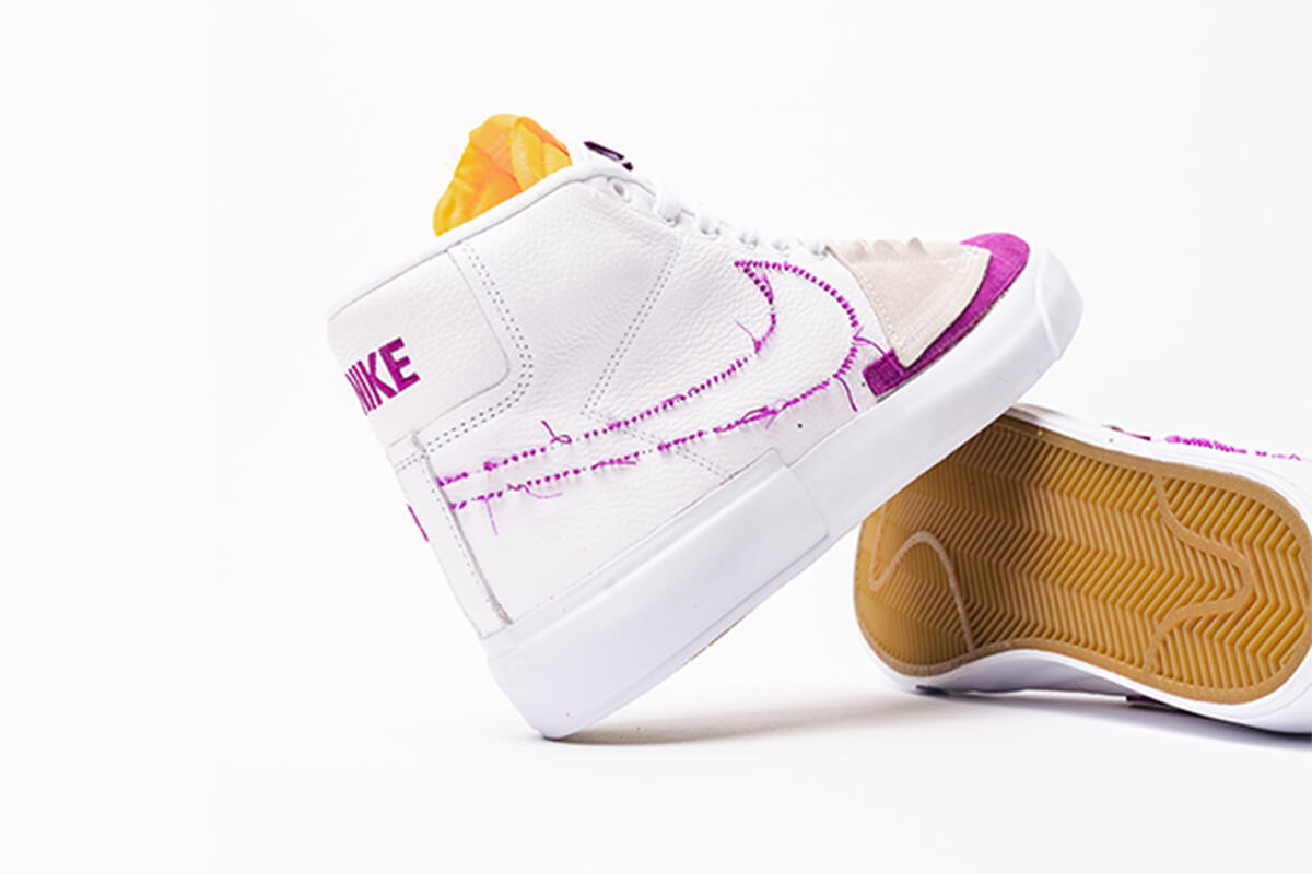Nike SB ZOOM Blazer MID EDGE L "White" - Image 14
