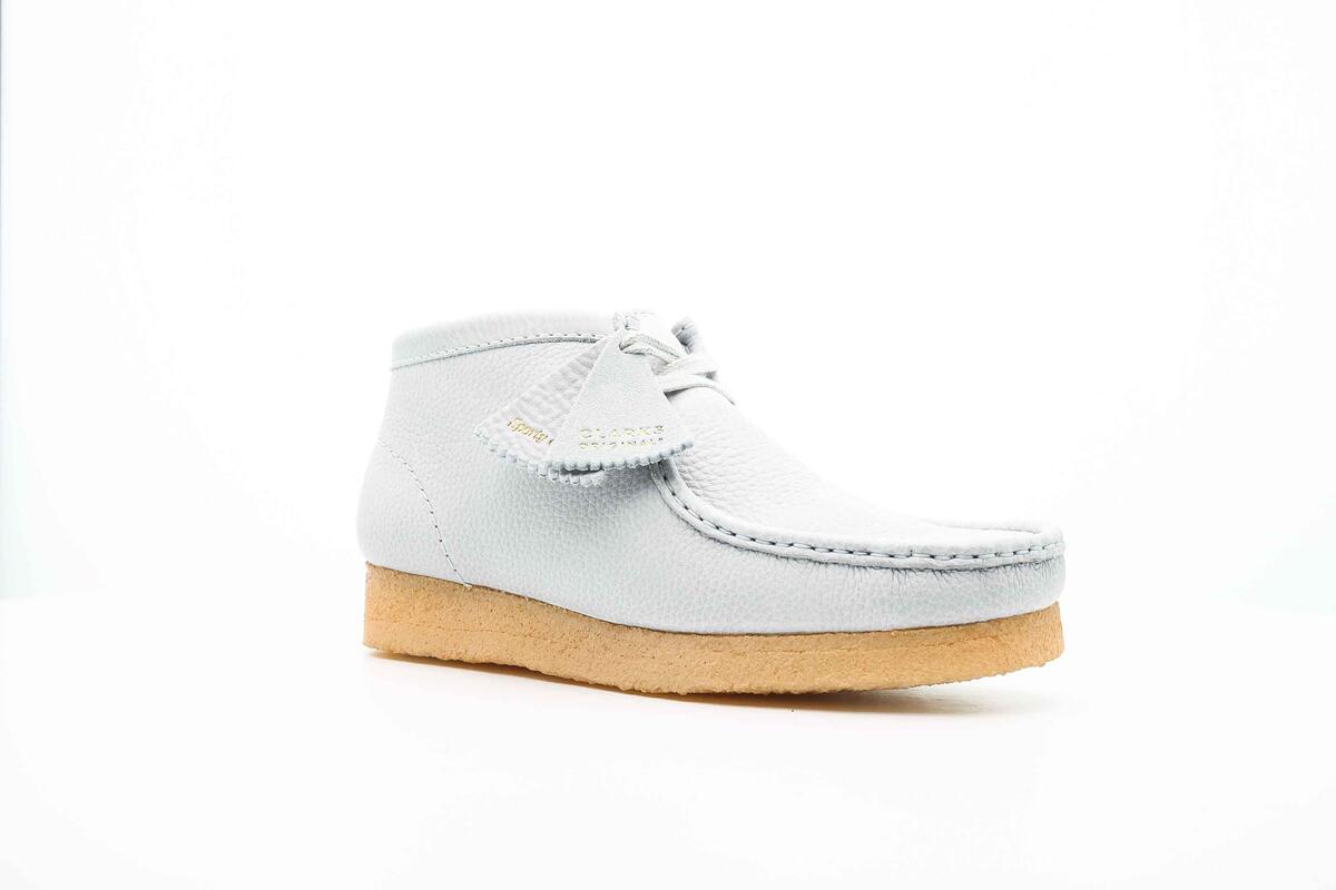 Clarks Originals x Sporty & Rich x Sporty AND RICH Wallabee BOOT "Light Blue" - Image 3