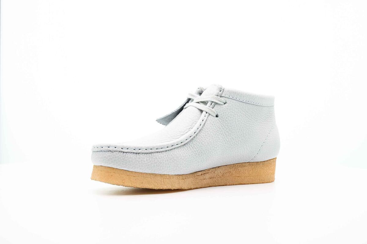 Clarks Originals x Sporty & Rich x Sporty AND RICH Wallabee BOOT "Light Blue" - Image 7