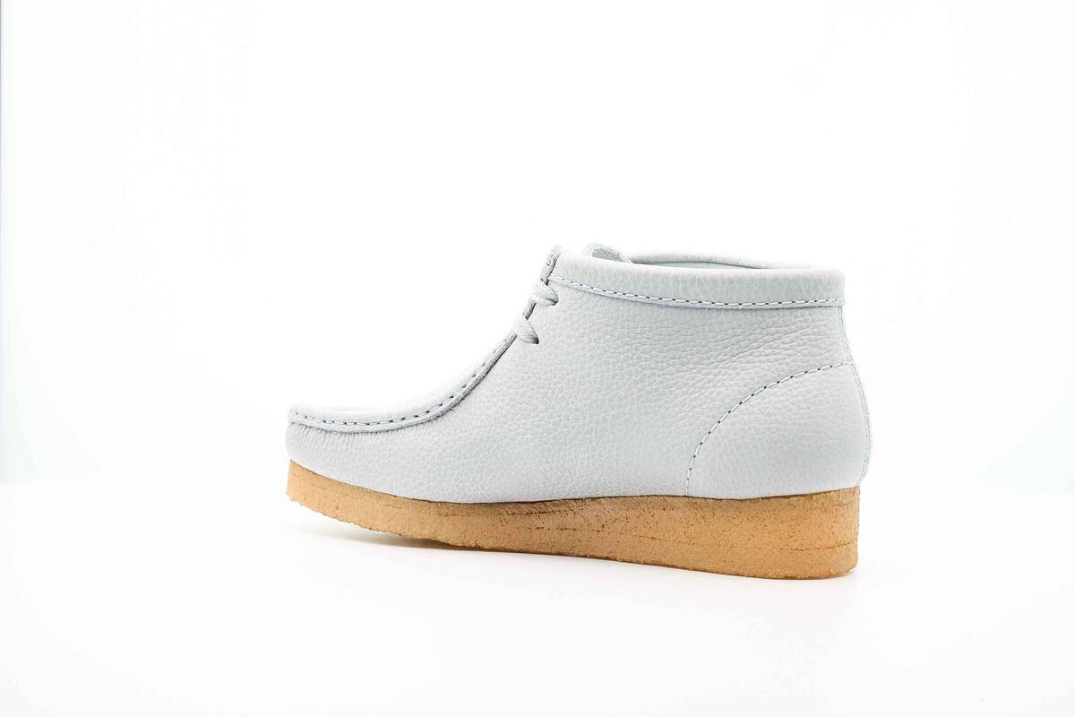 Clarks Originals x Sporty & Rich x Sporty AND RICH Wallabee BOOT "Light Blue" - Image 9