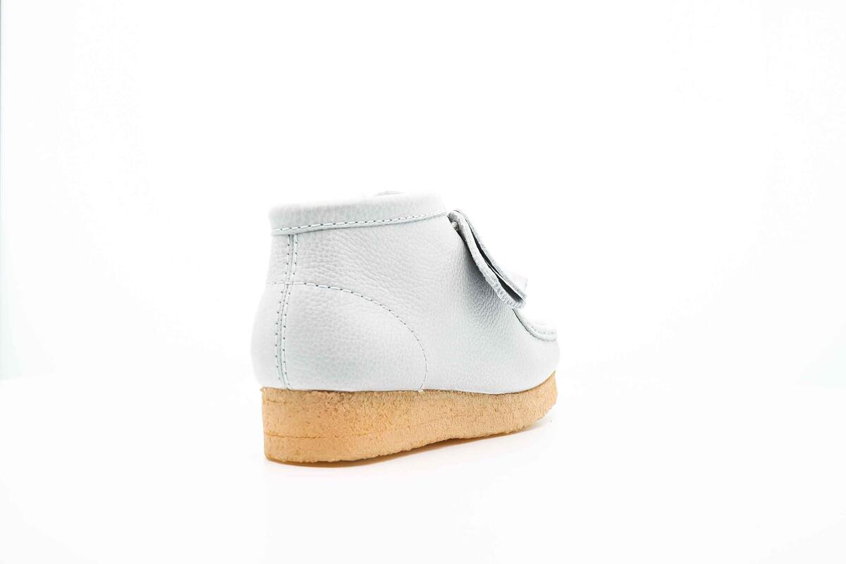 Clarks Originals x Sporty & Rich x Sporty AND RICH Wallabee BOOT "Light Blue" - Image 12
