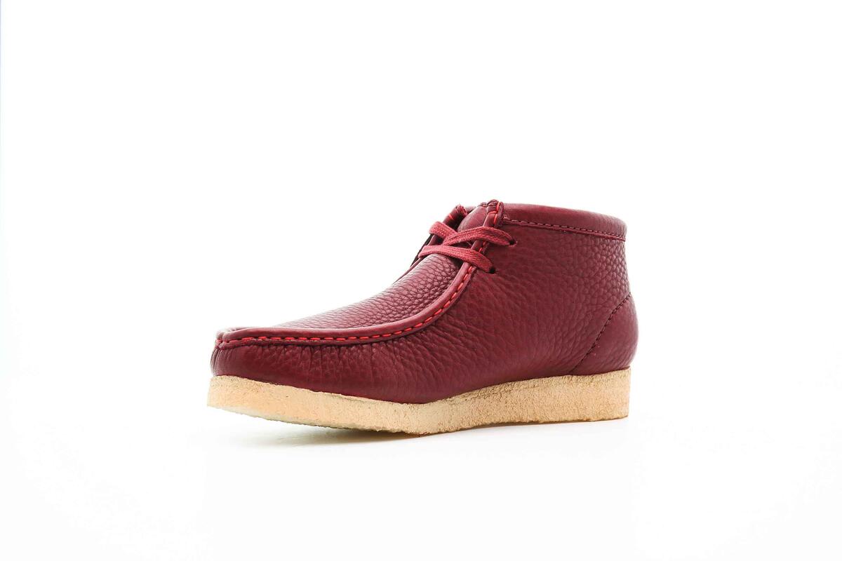 Clarks Originals x Sporty & Rich x Sporty AND RICH Wallabee BOOT "Burgundy" - Image 7