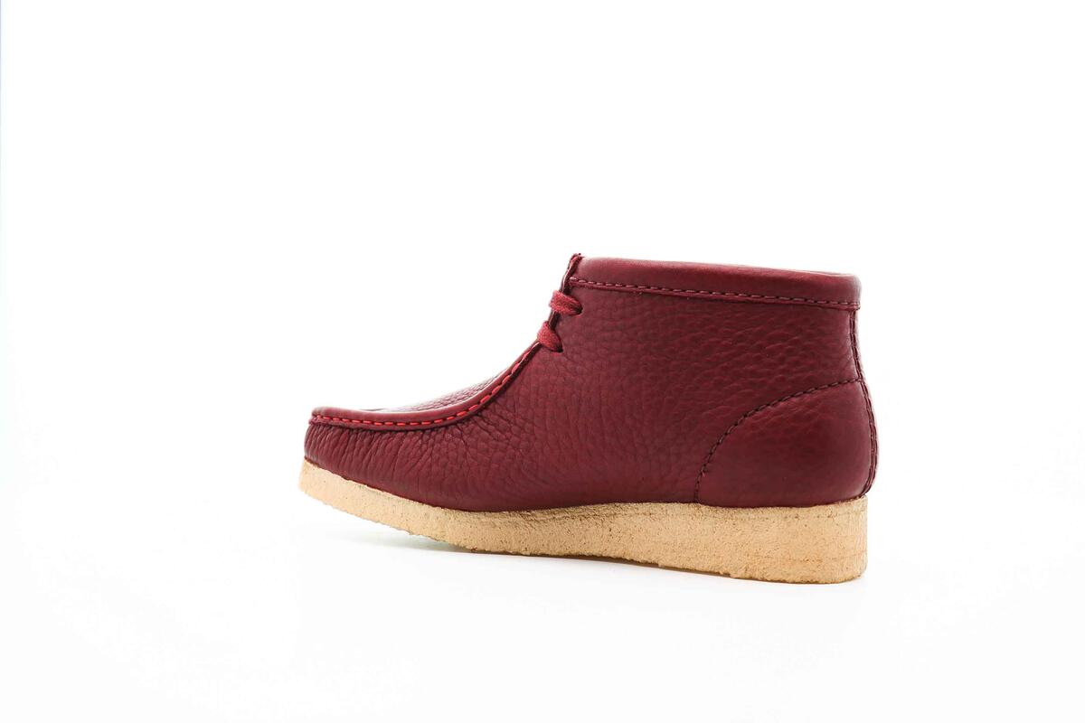 Clarks Originals x Sporty & Rich x Sporty AND RICH Wallabee BOOT "Burgundy" - Image 9