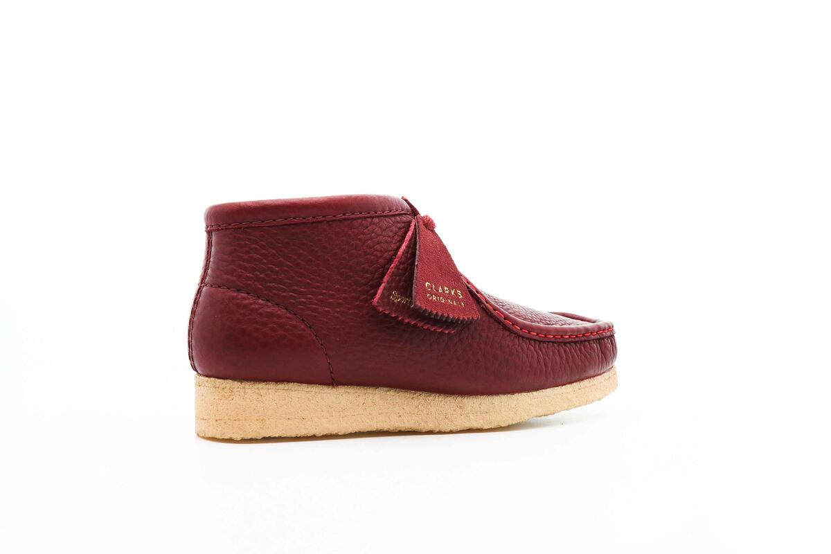 Clarks Originals x Sporty & Rich x Sporty AND RICH Wallabee BOOT "Burgundy" - Image 13
