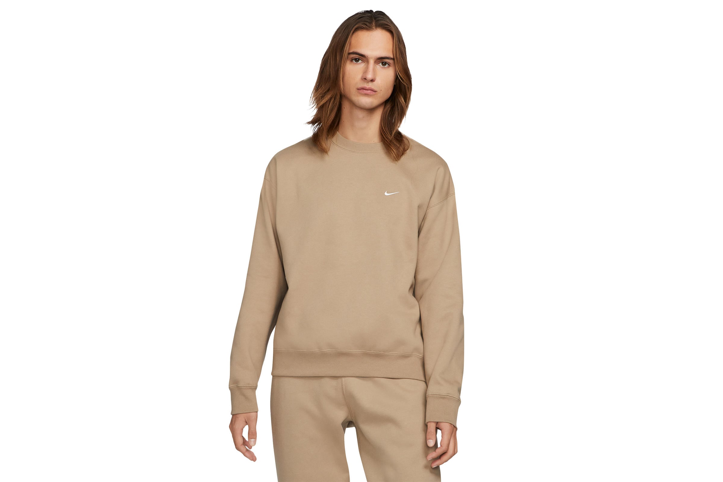 Nike NRG SOLOSWOOSH CREW "BROWN"