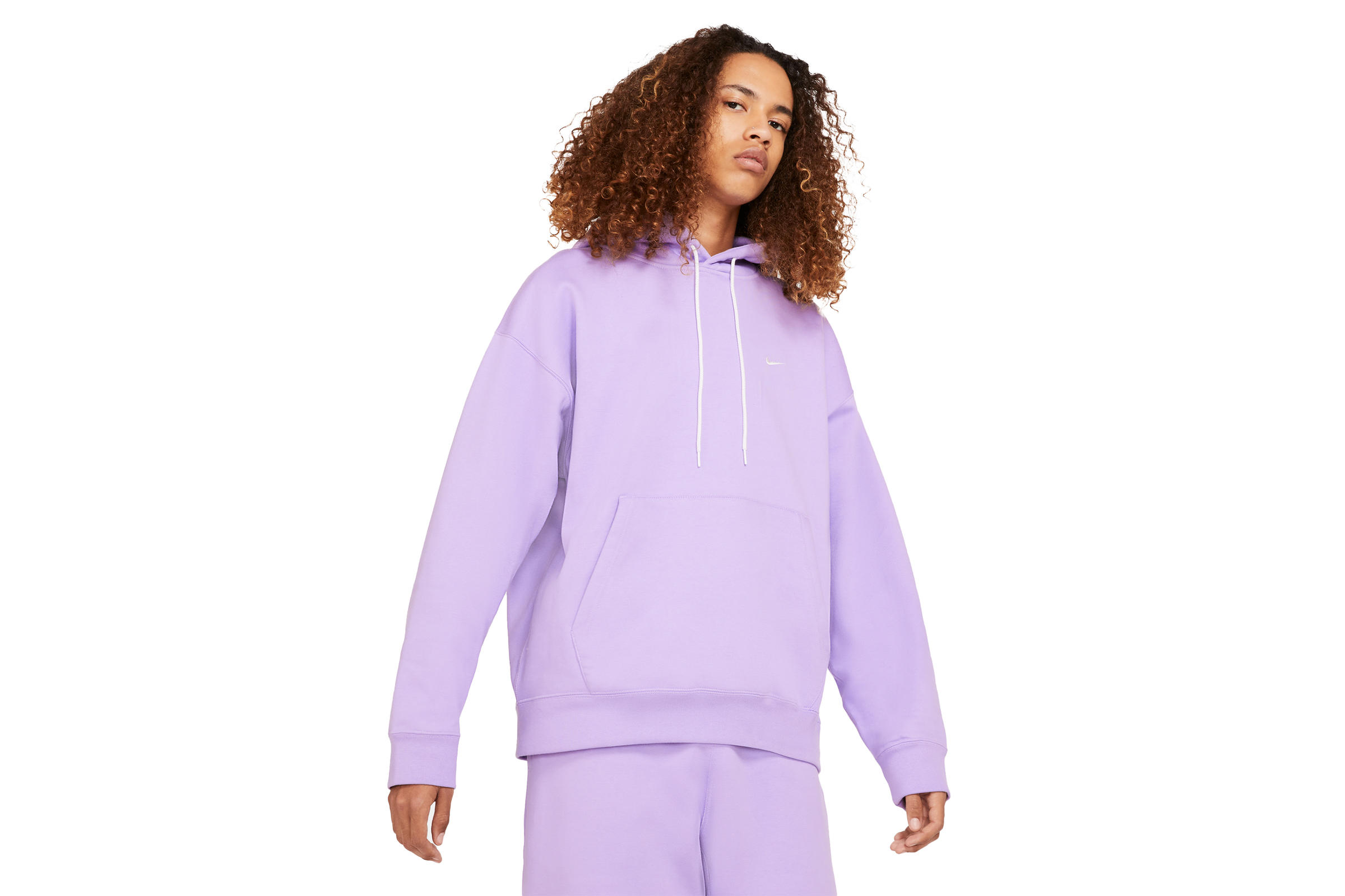 Nike NRG SOLOSWOOSH HOODIE "PURPLE"