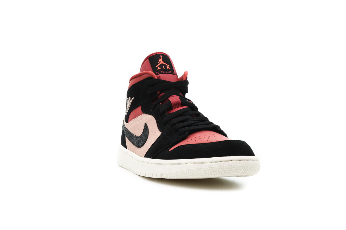 Air Jordan 1 Mid 'Burgundy Dusty Pink' (Women's) - Image 10