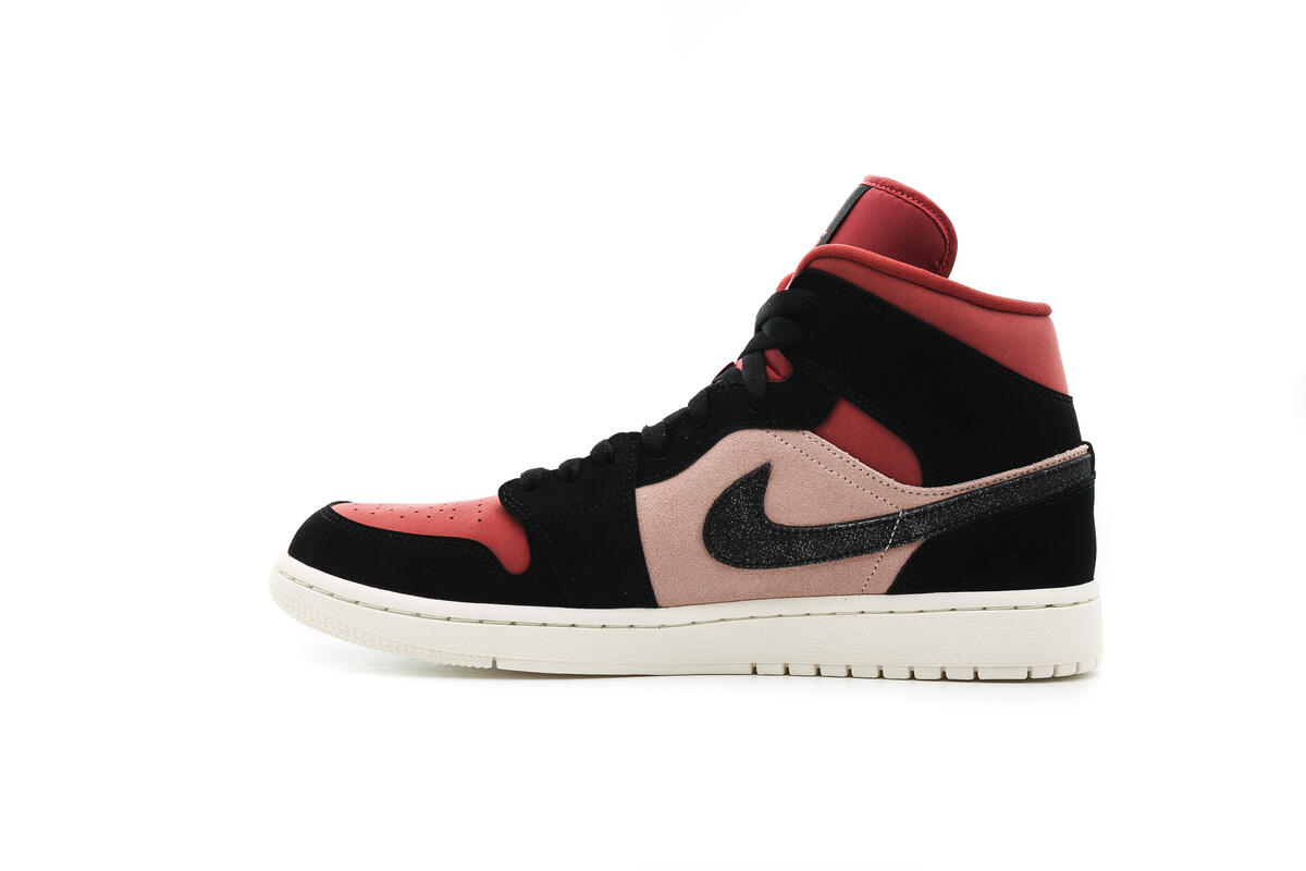 Air Jordan 1 Mid 'Burgundy Dusty Pink' (Women's) - Image 14