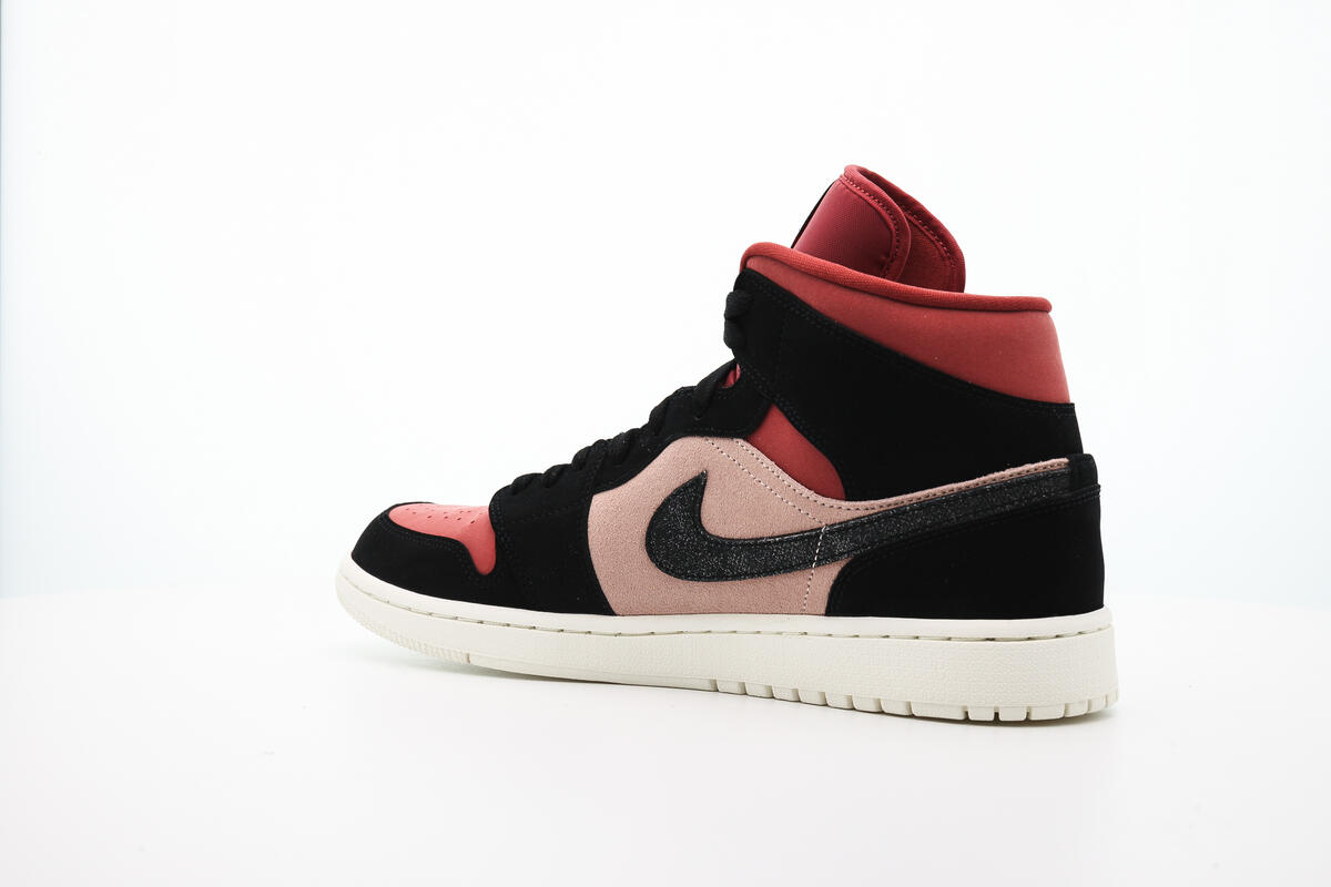 Air Jordan 1 Mid 'Burgundy Dusty Pink' (Women's) - Image 15