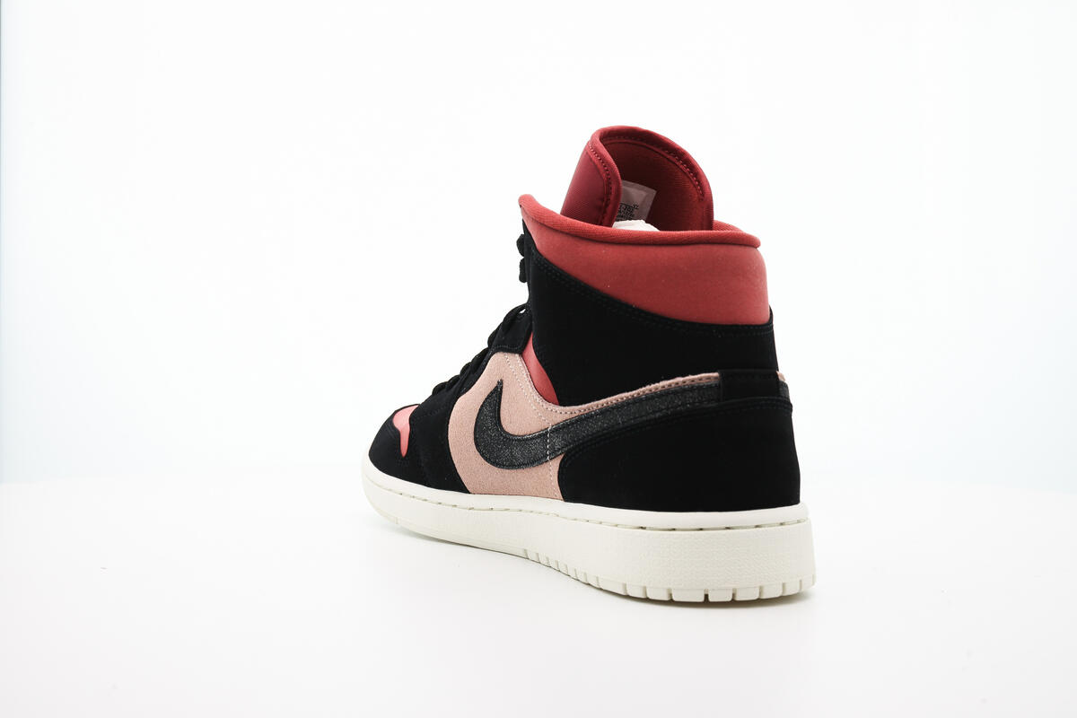 Air Jordan 1 Mid 'Burgundy Dusty Pink' (Women's) - Image 16