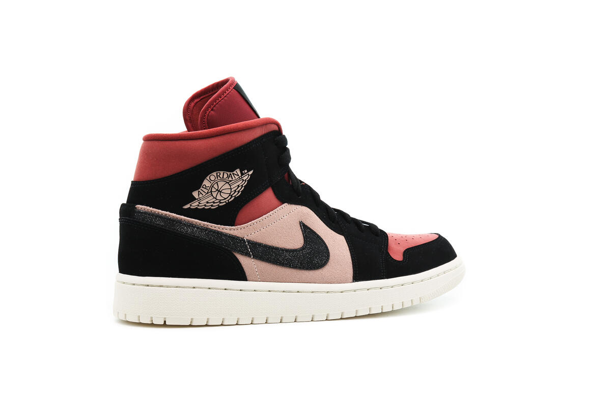 Air Jordan 1 Mid 'Burgundy Dusty Pink' (Women's) - Image 19