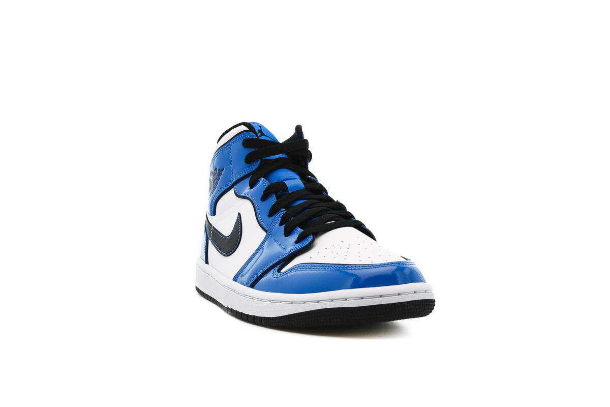 Air Jordan 1 Mid 'Signal Blue' - Image 4