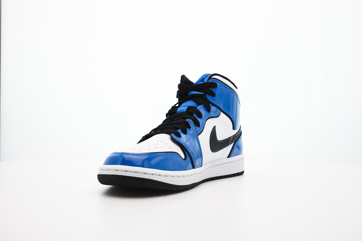 Air Jordan 1 Mid 'Signal Blue' - Image 6